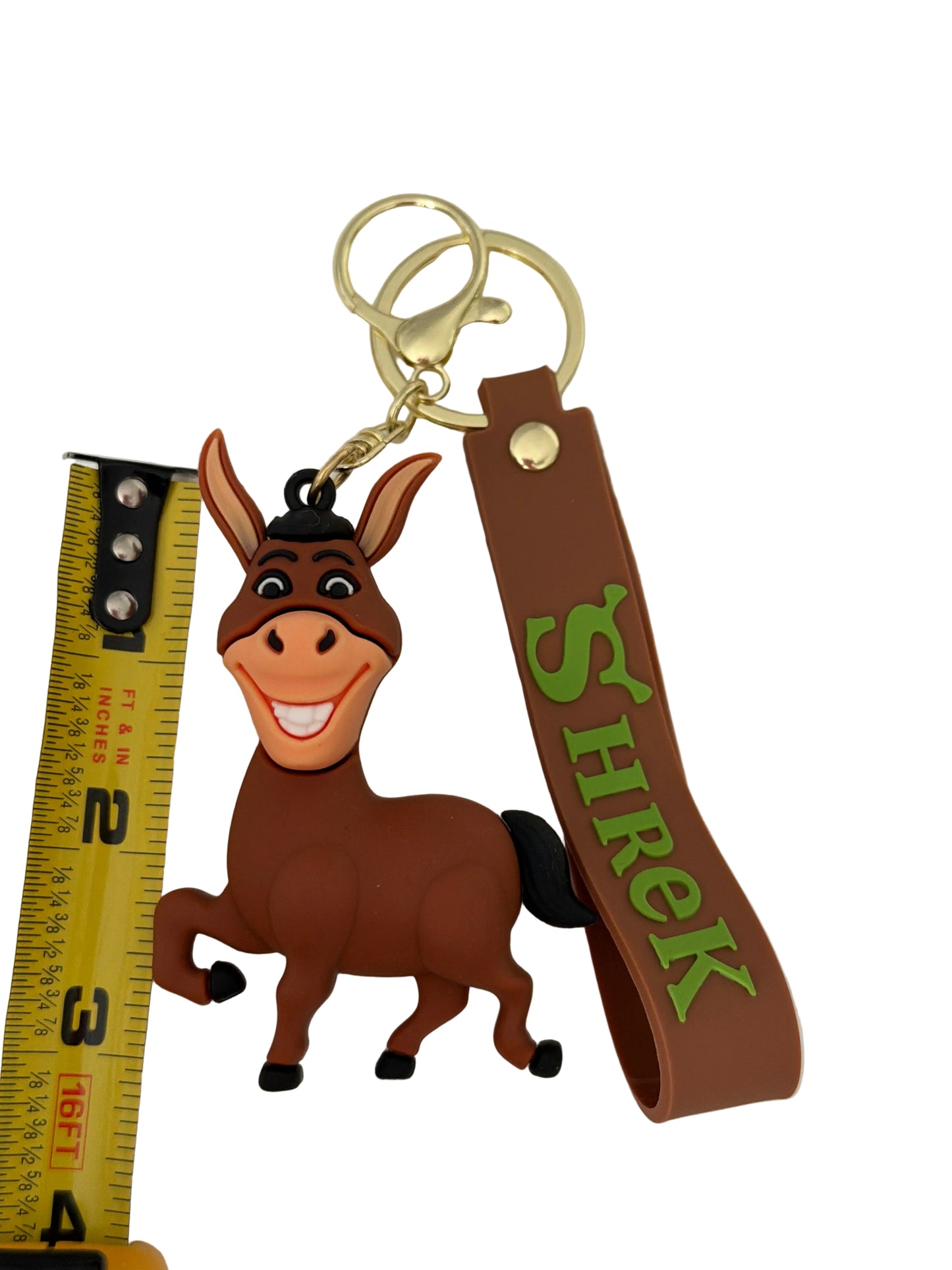 Donkey , Shrek TV Themed PVC Keychain