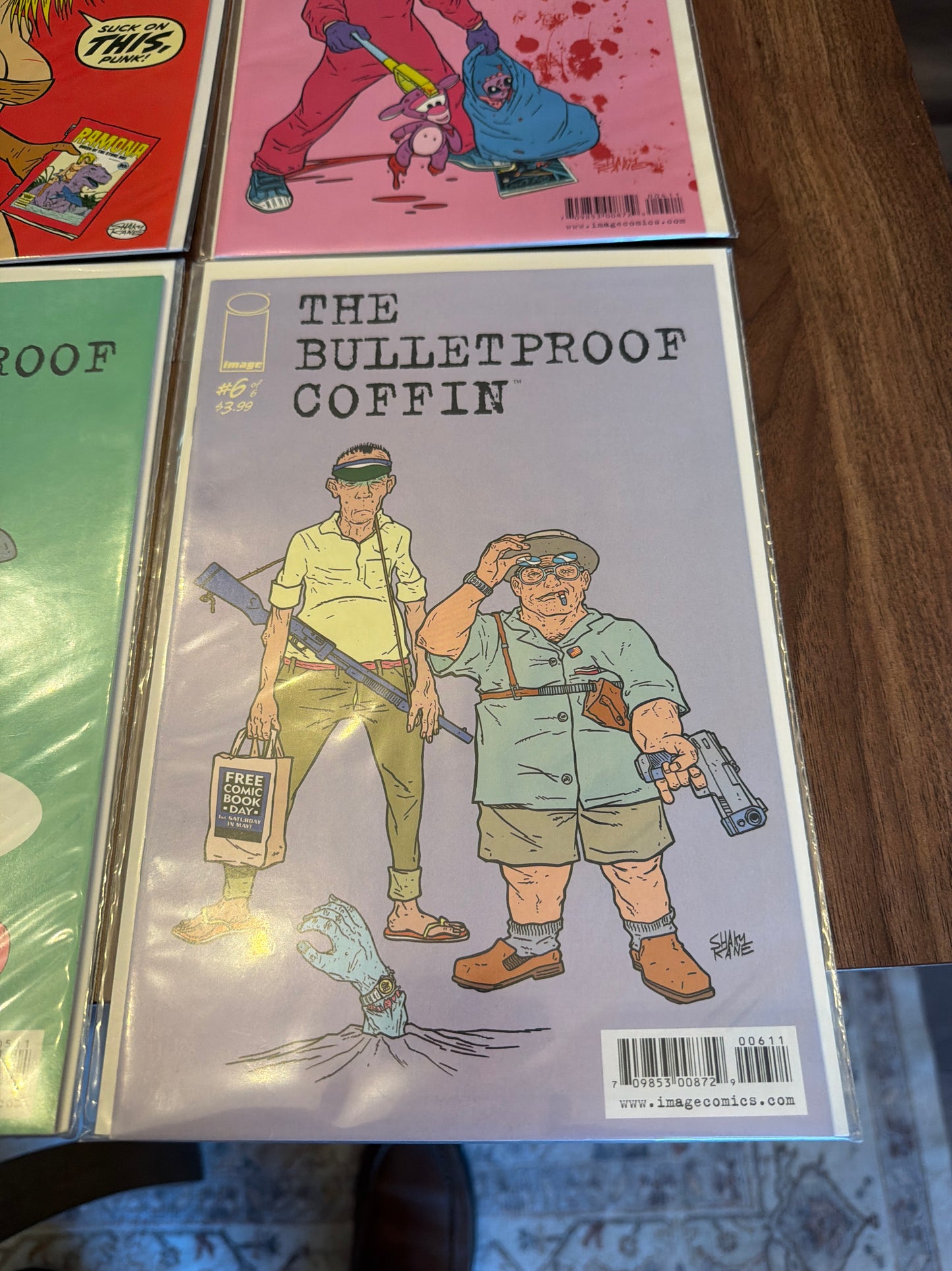 Image Comics The Bulletproof Coffin #1-6 Complete Mini Series – VF/NM*