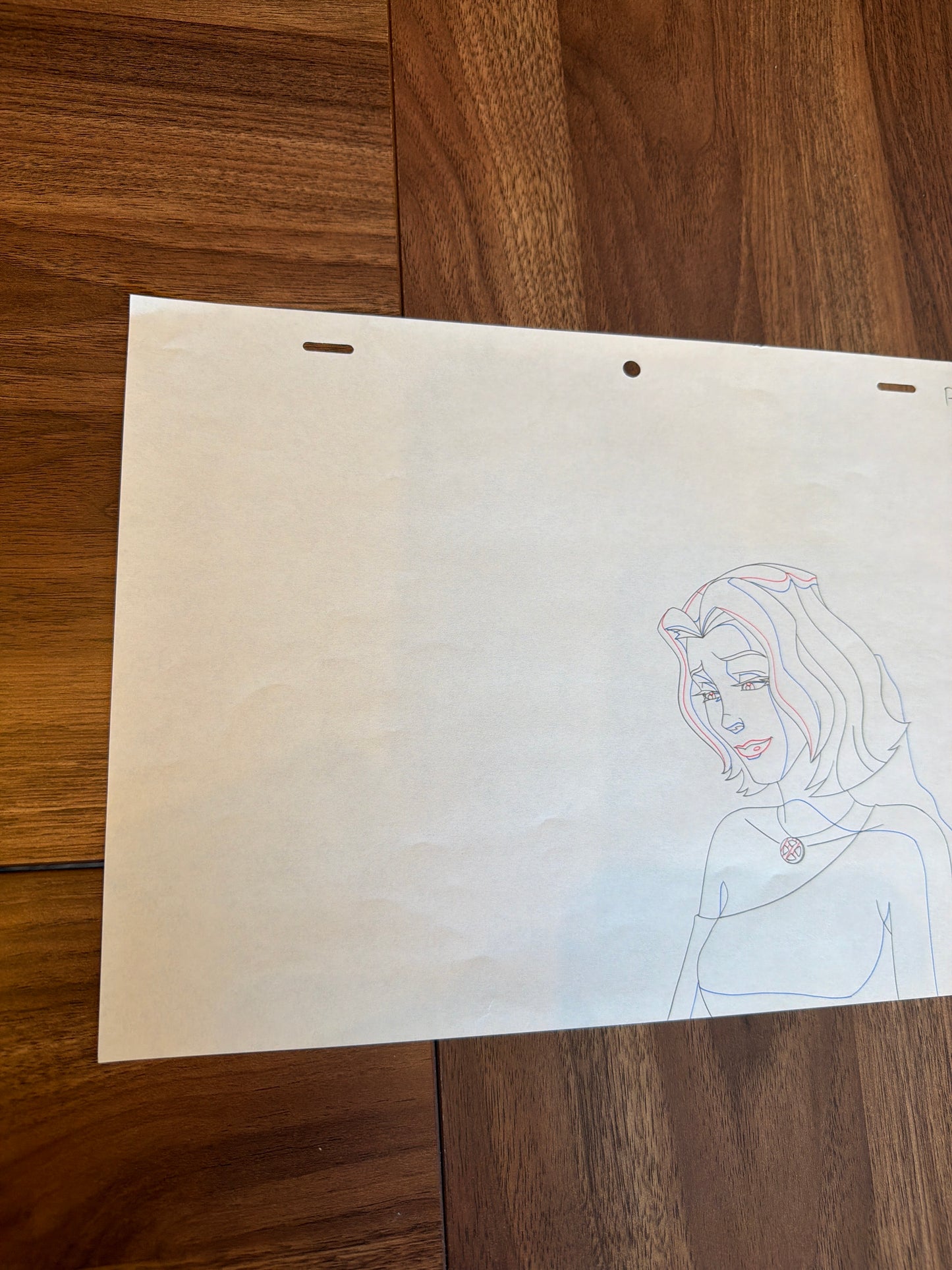 Wolverine and the X-Men Original Production Art Lot - Kitty Pryde Sequence Set Ep 1 COA Not Included