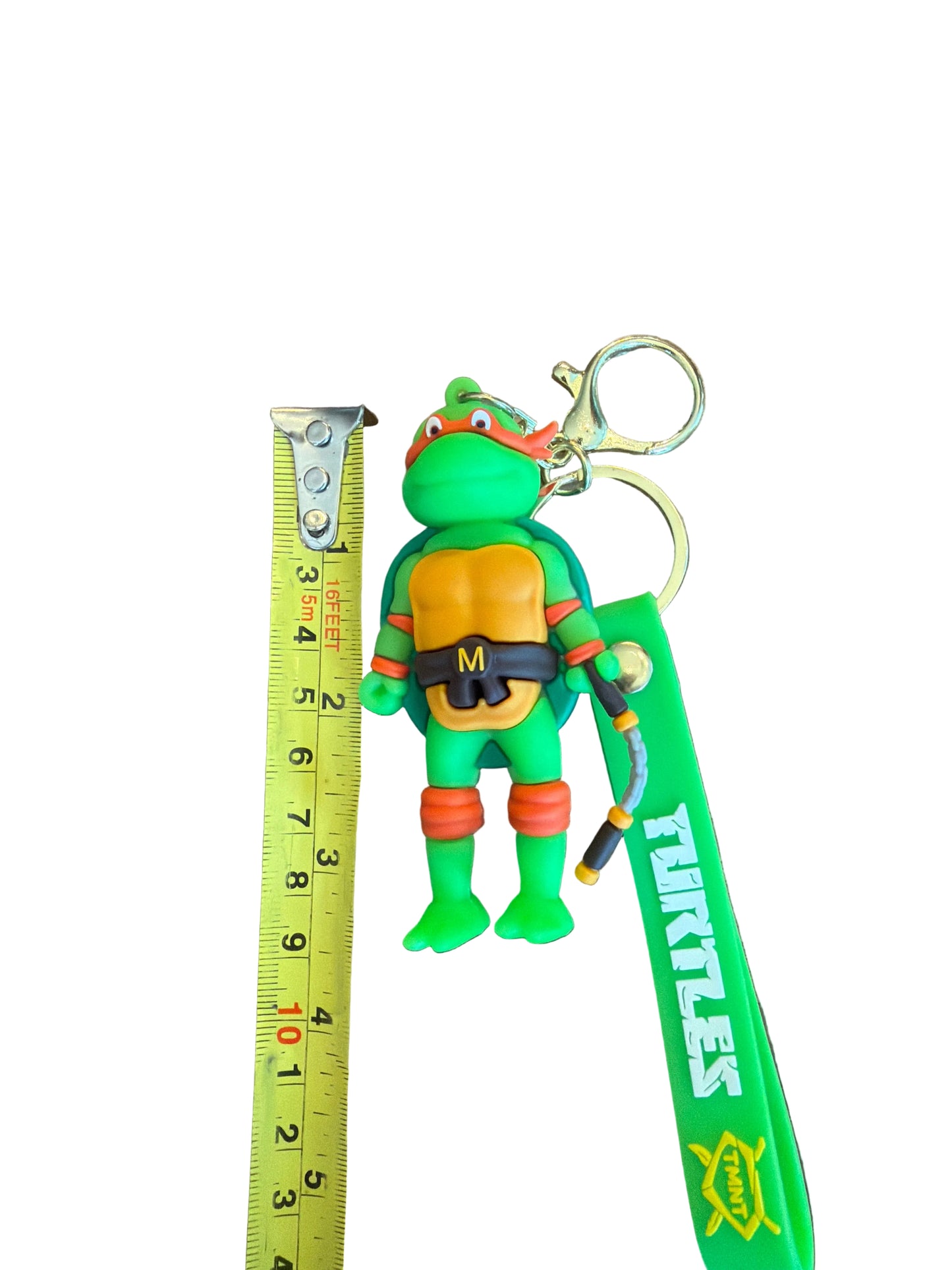 Teenage Mutant Ninja Turtles Michael Angelo Super Hero PVC Keychain