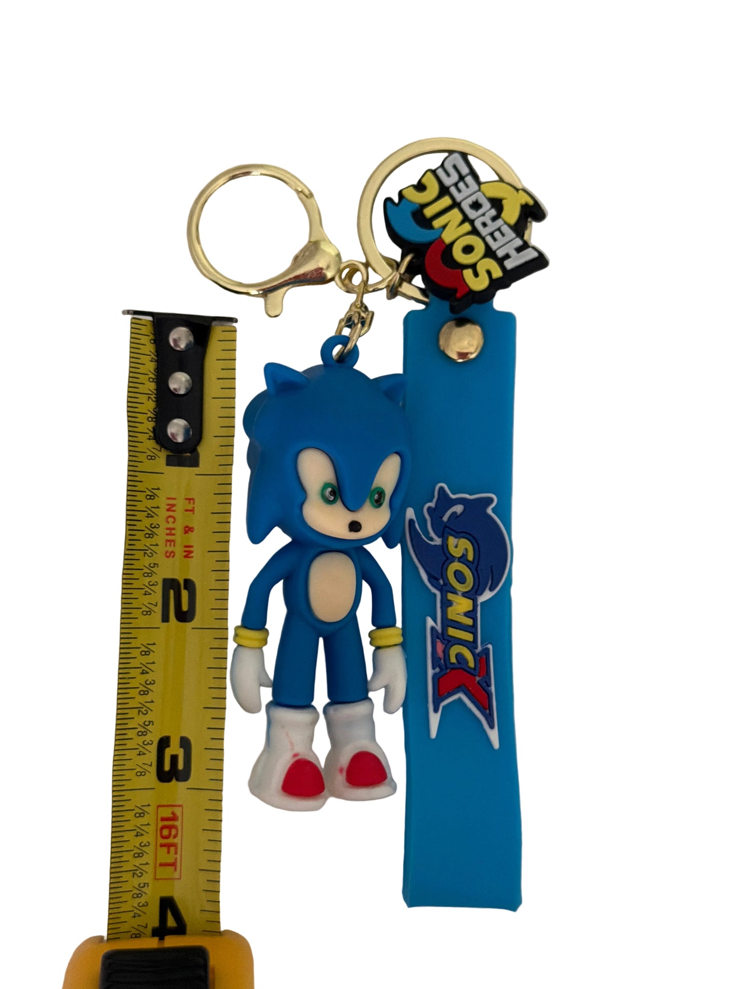 Sonic, Sonic The Hedgehog TV Themed PVC Keychain