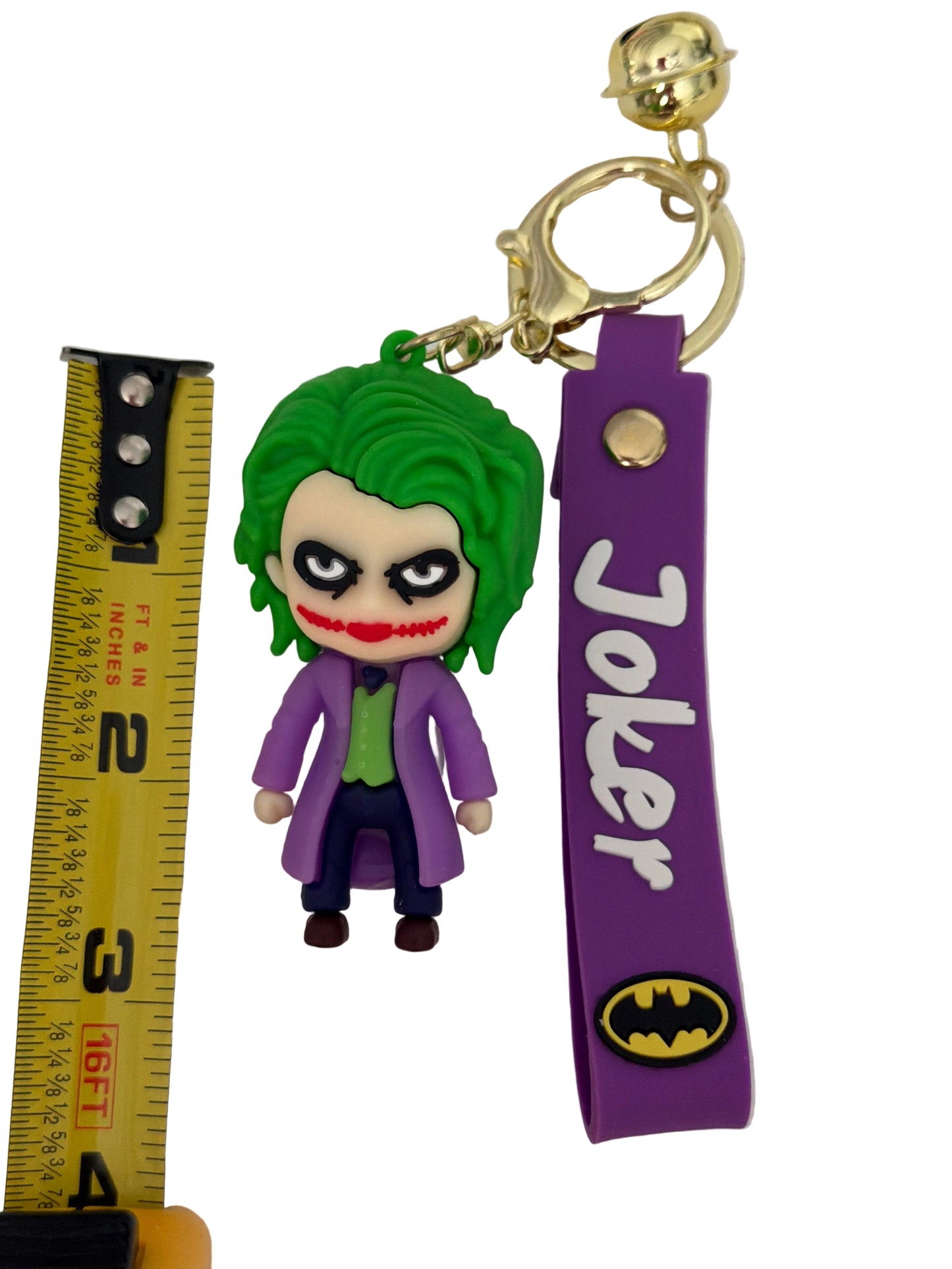 Joker Super Hero PVC Keychain