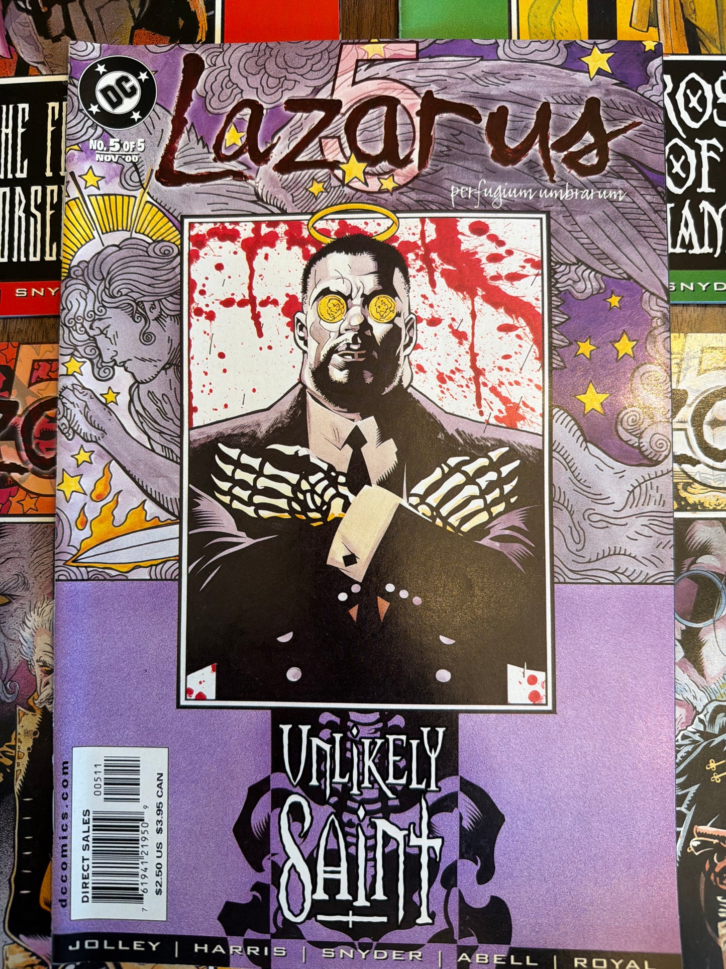 Lazarus 5 Mini Series 1-5 Very Fine - Near Mint Condition DC Comics*