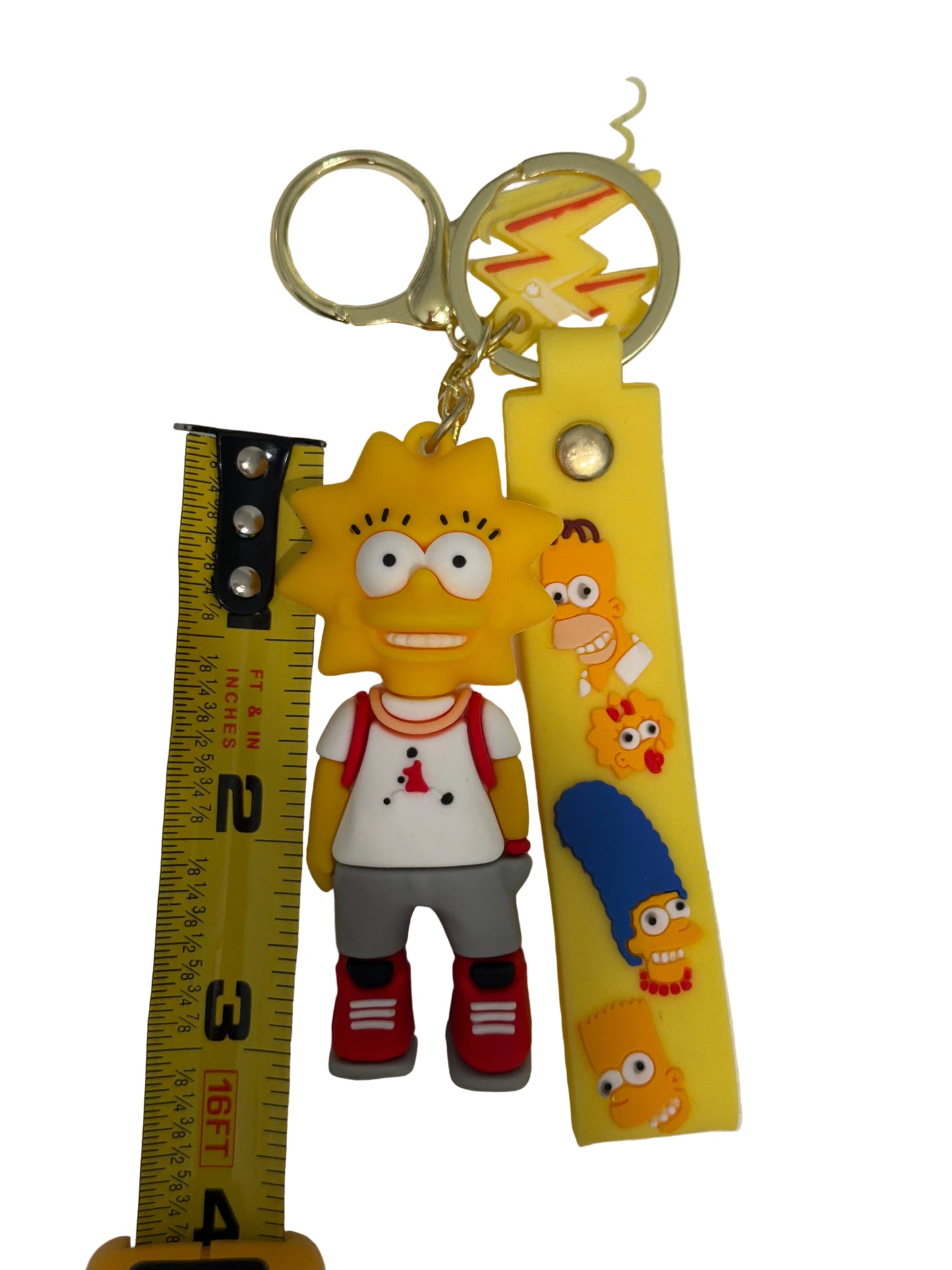 Lisa, The Simpsons TV Themed PVC Keychain