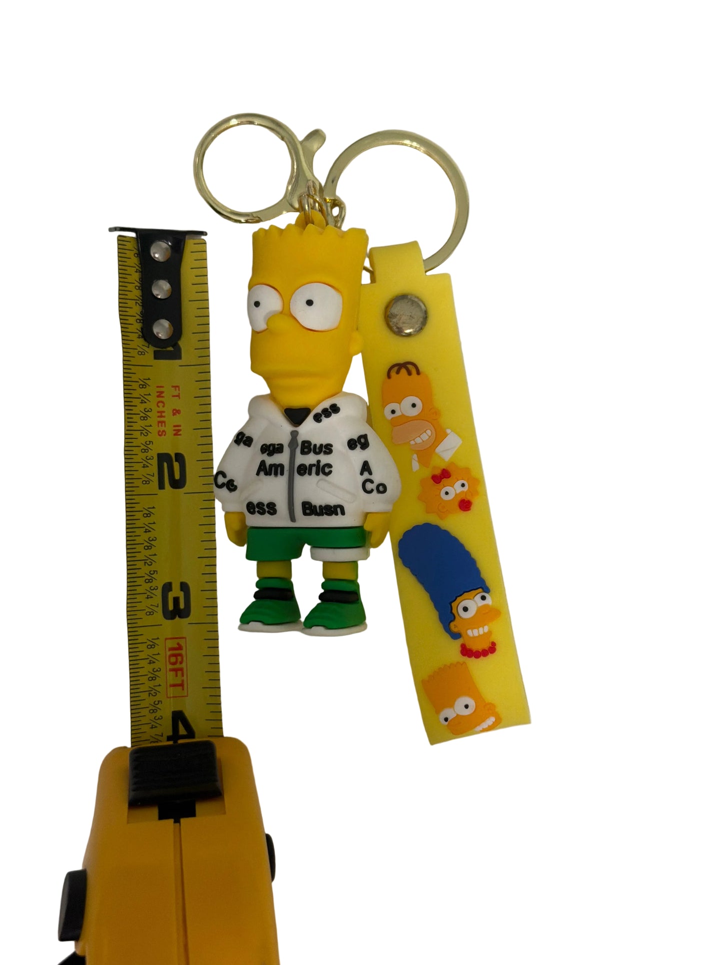 Bart Simpson, The Simpsons TV Themed PVC Keychain