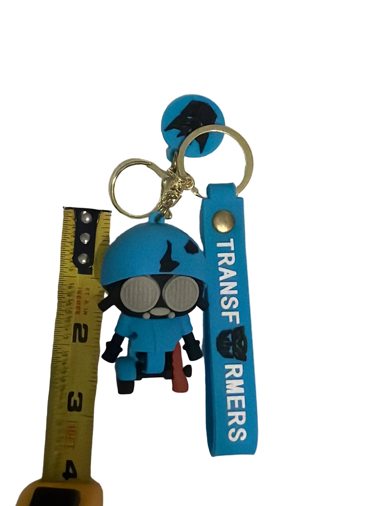 Transformer Worker Blue PVC Keychain β Autobot Elite Collectible