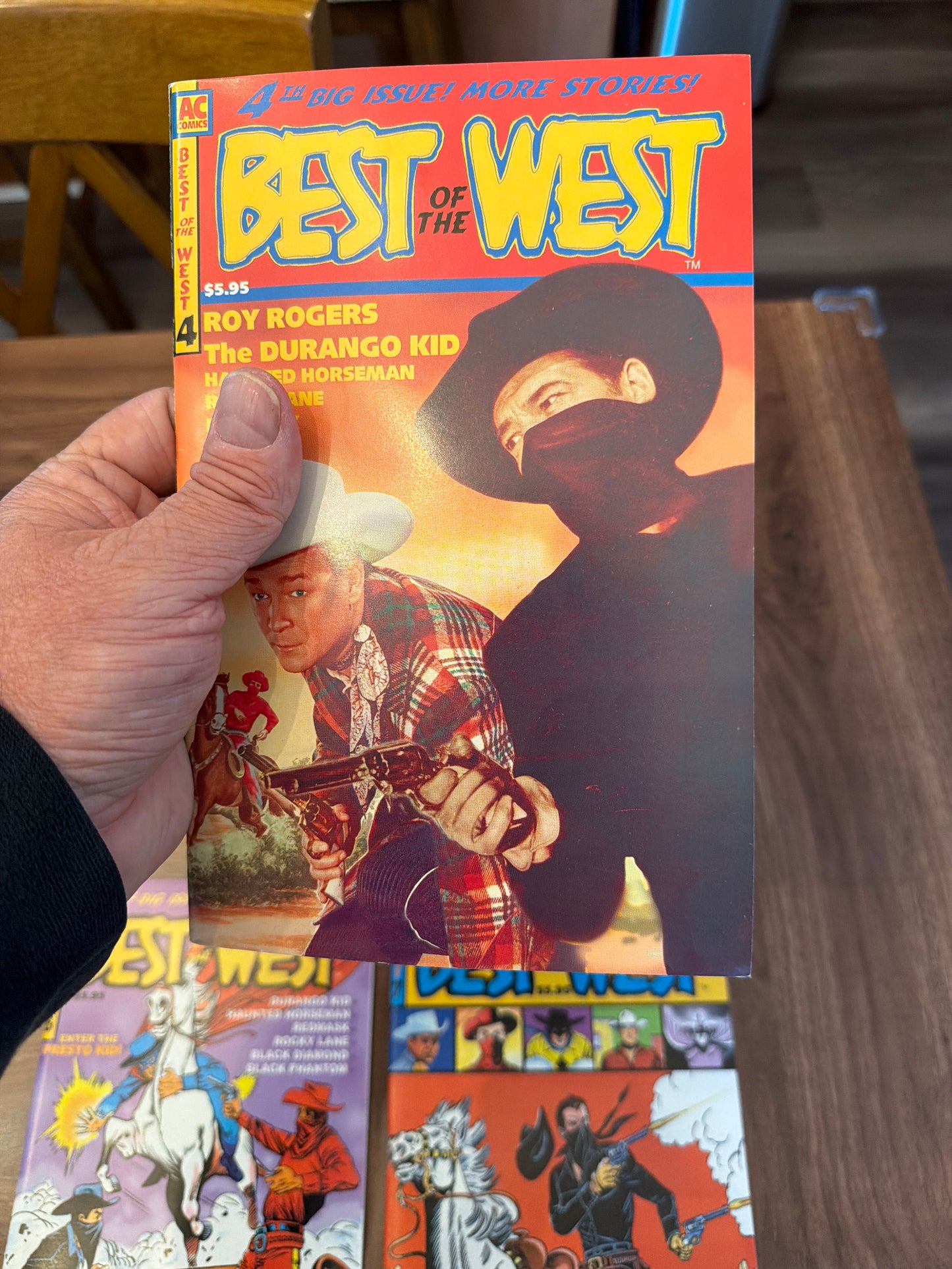 AC Comics Best of the West #4–7 – Lot of 4 – Digest Size – Near Mint*