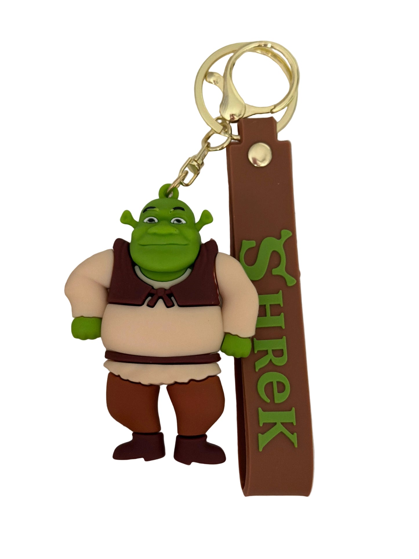 Shrek TV Themed PVC Keychain