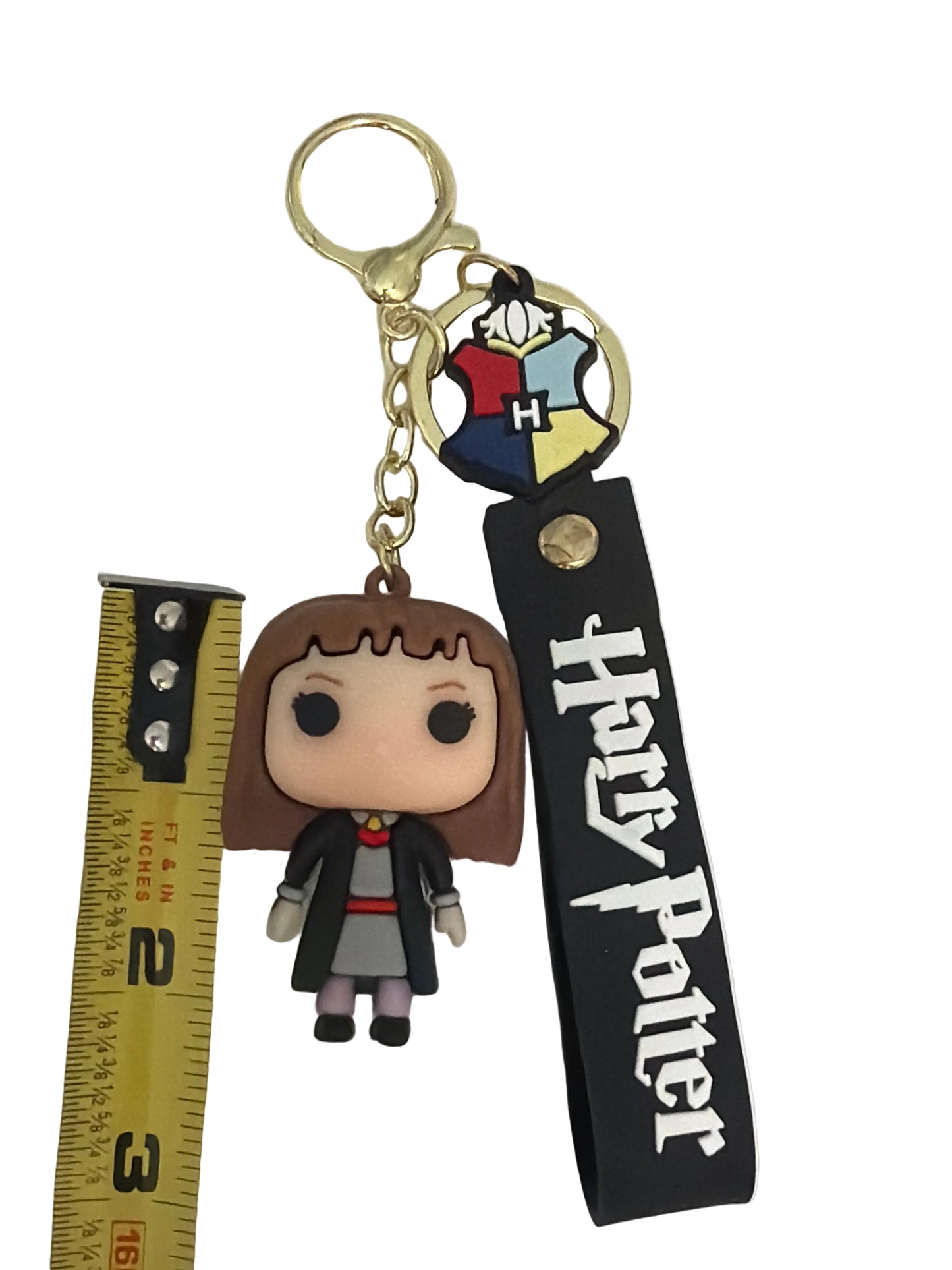 Hermione Granger PVC Keychain ā Harry Potter Collectible