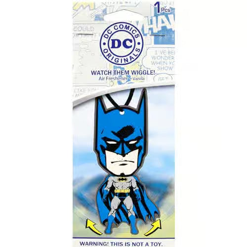 DC Comics Batman Wiggler Superhero Car Air Freshener Vanilla