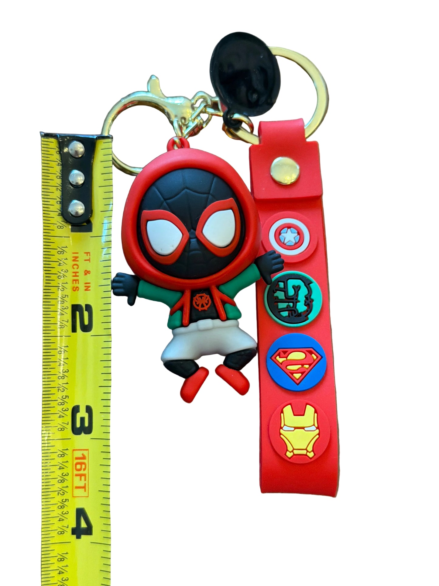 Spider-Man SKU 1. Super Hero PVC Keychain