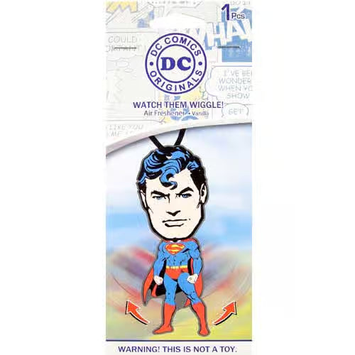 DC Comics Superman Superhero Car Air Freshener Vanilla