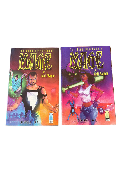 Mage: The Hero Discovered Books 1 & 2 — 1st Printings (Very Fine)*