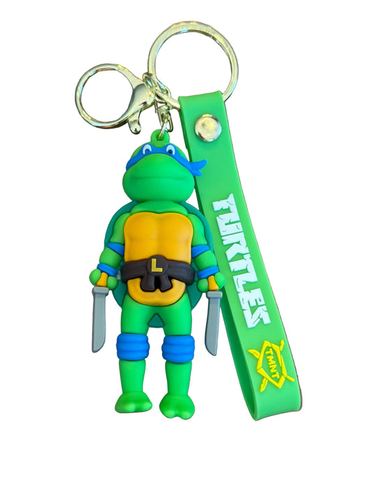 Teenage mutant ninja turtles Leonardo Super Hero PVC Keychain