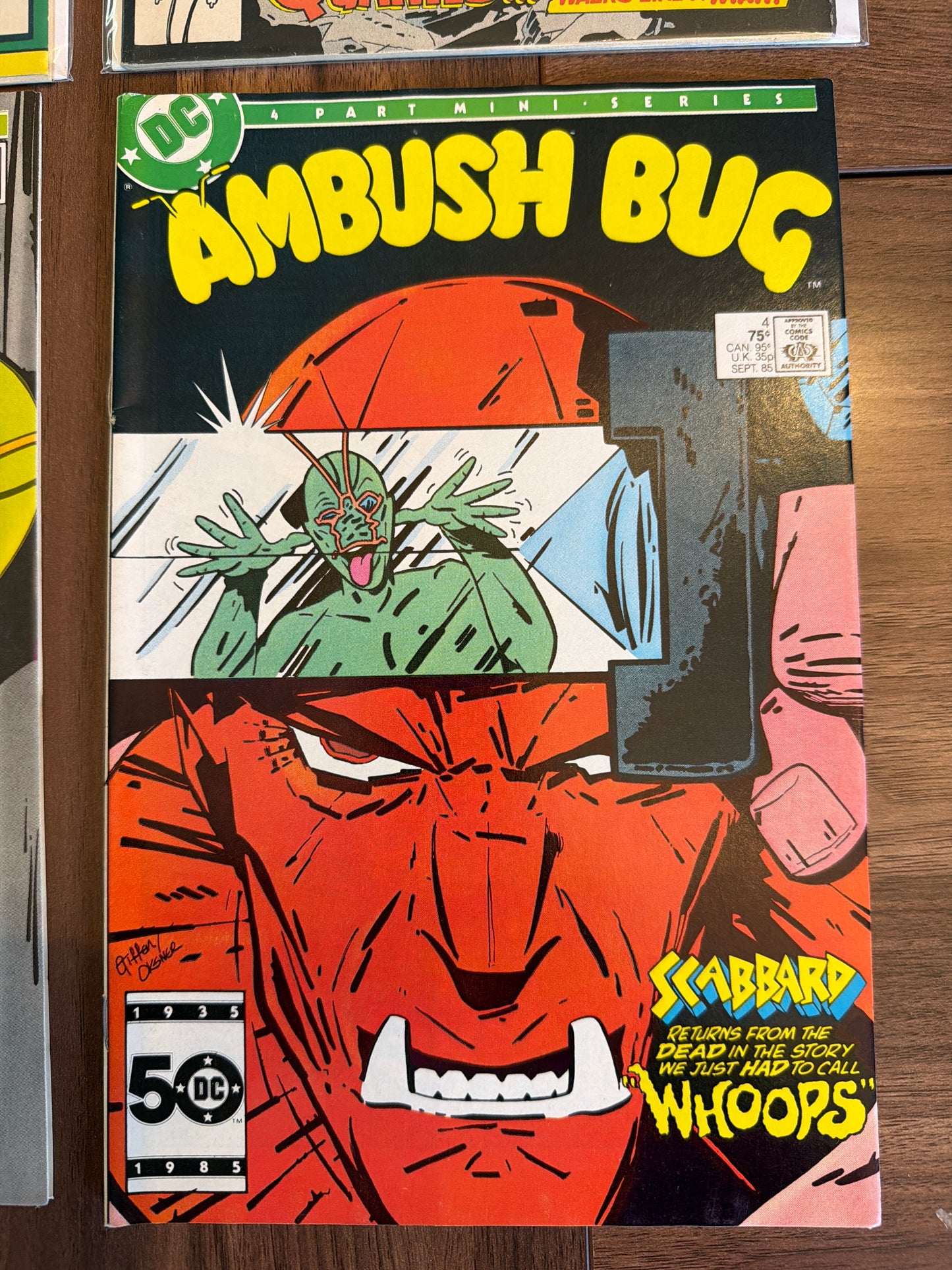 Ambush Bug 1-4 Mini Series Very Fine to Near Mint Condition DC Comics*