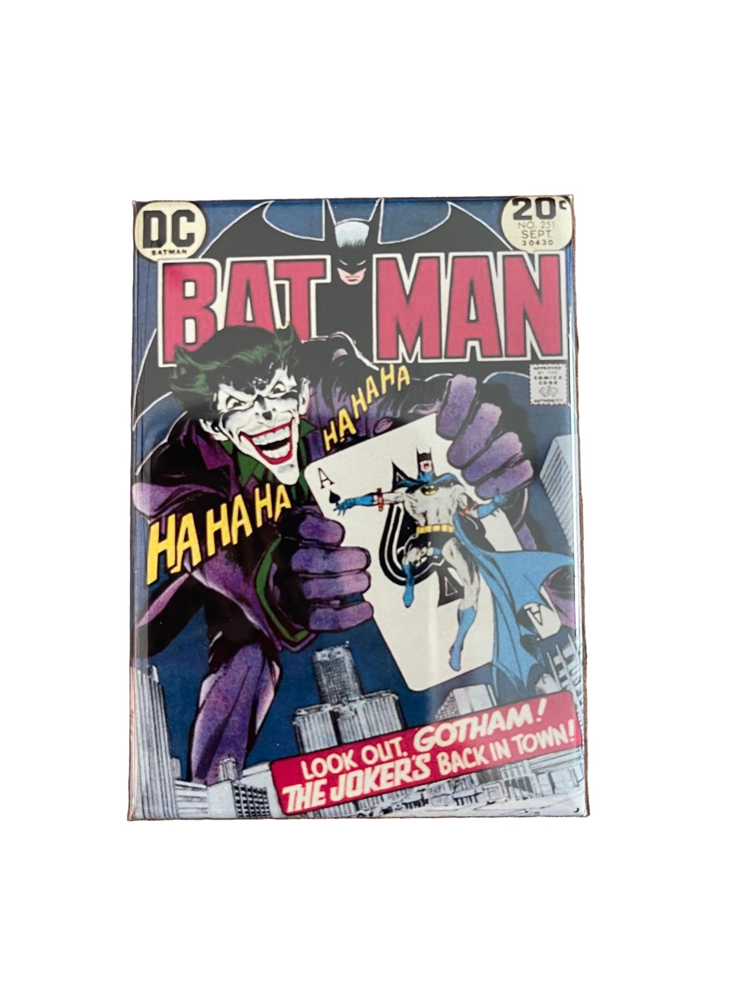 Batman #251 Comic Cover Magnet (3.5 x 2.5 inch)