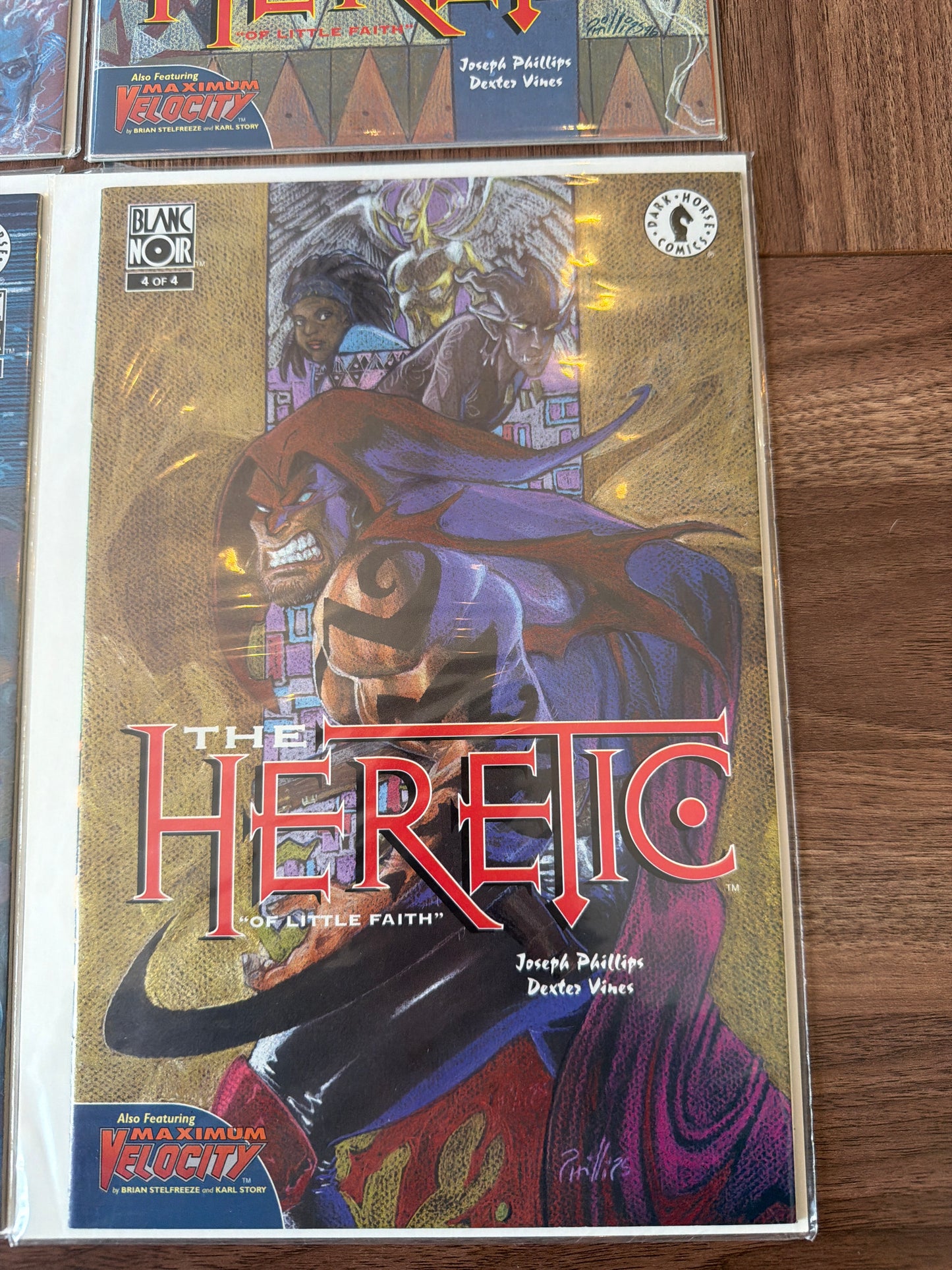 The Heretic Dark Horse Comics 1-4 Nm Condition *