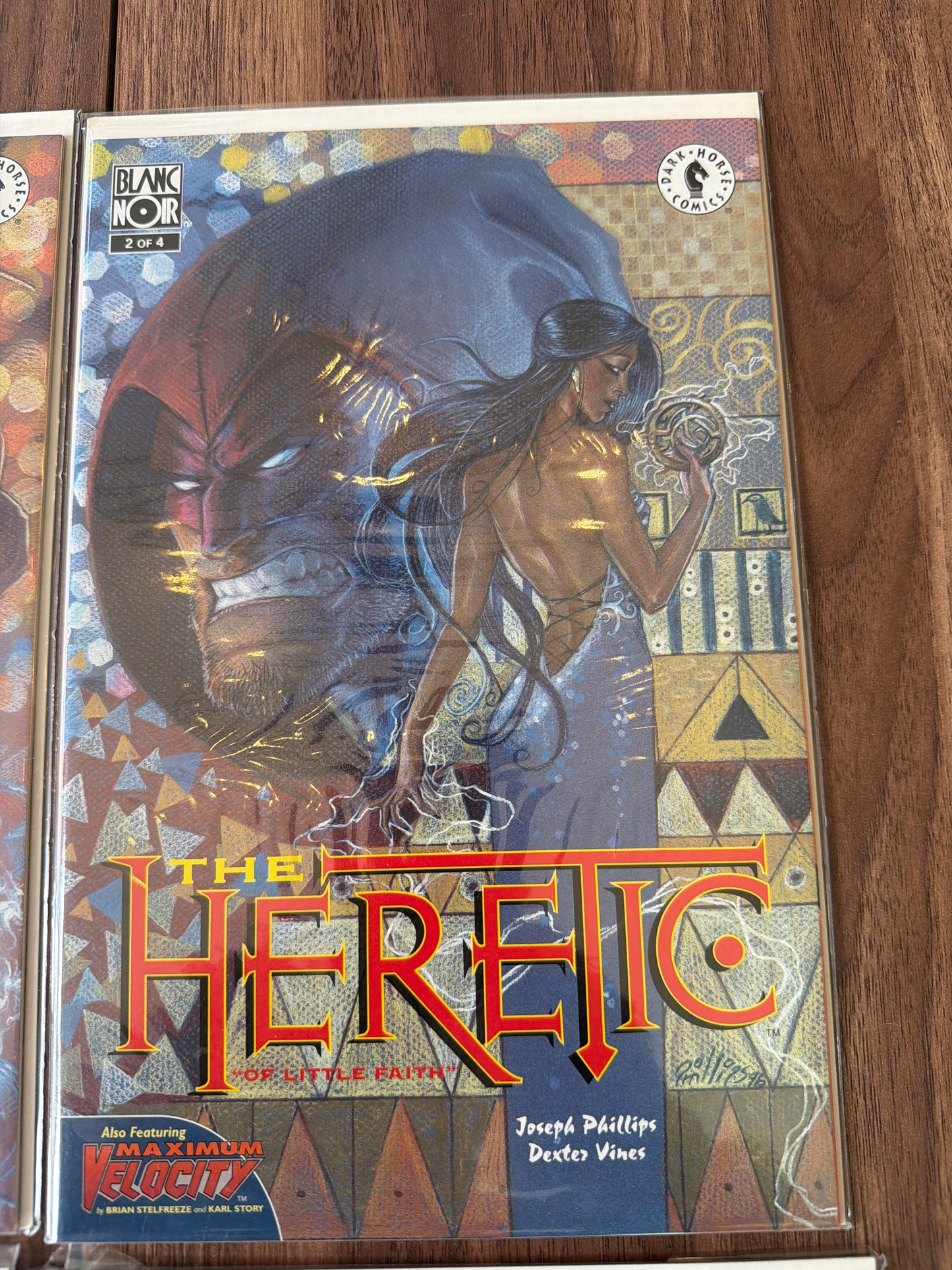 The Heretic Dark Horse Comics 1-4 Nm Condition *