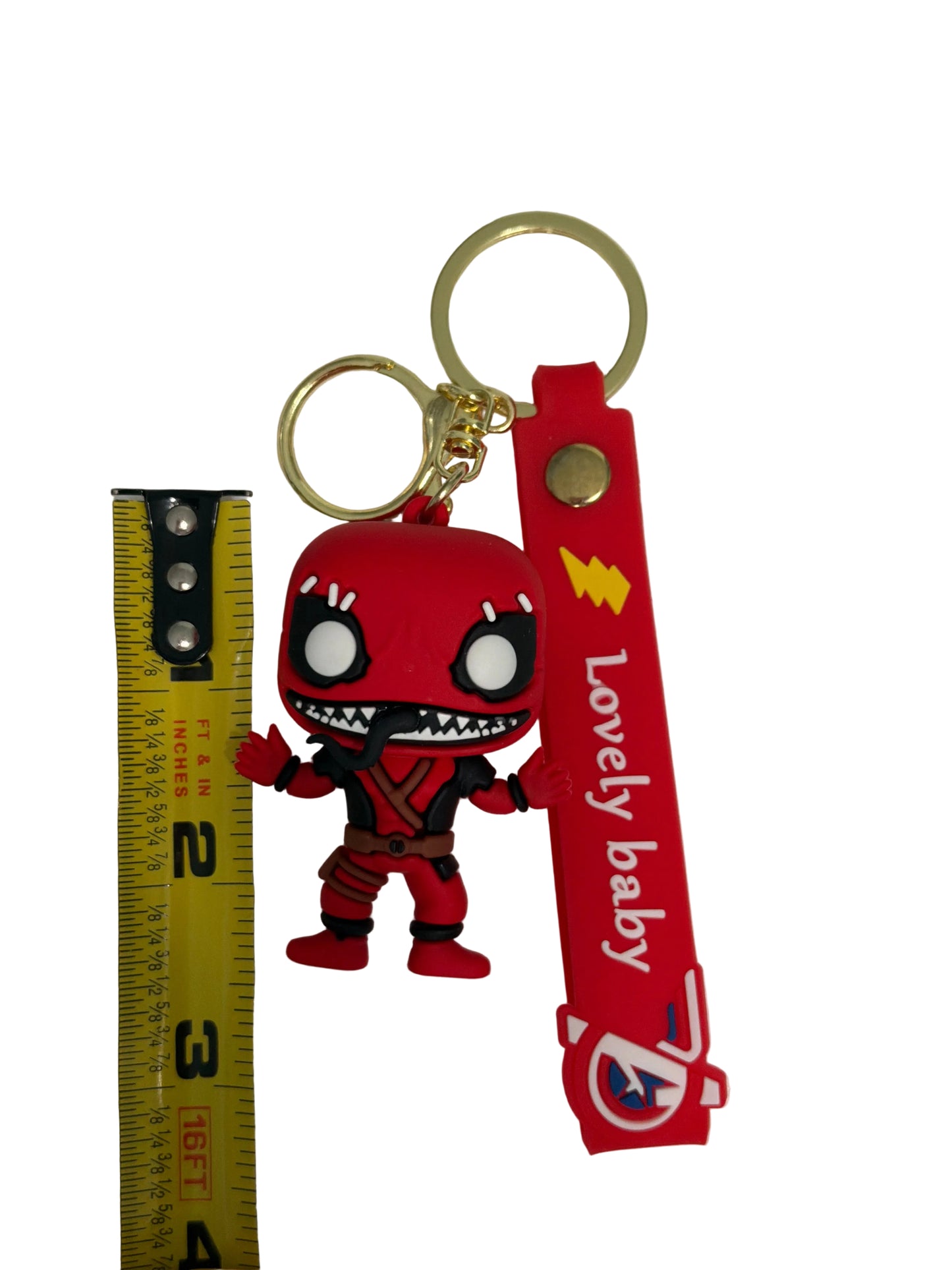 Deadpool SKU 2 Super Hero PVC Keychain