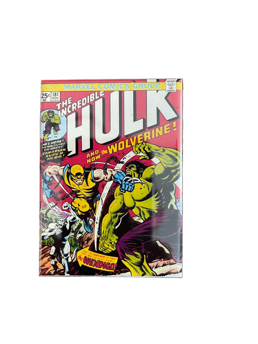 The Incredible Hulk # 181 Comic Cover Magnet 3.5 x 2.5
