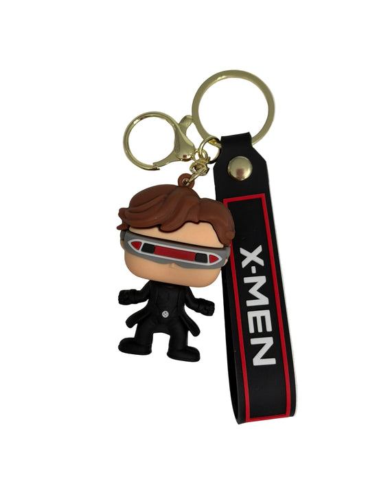 Cyclops X-Men PVC Keychain – Marvel Collectible Bag Tag