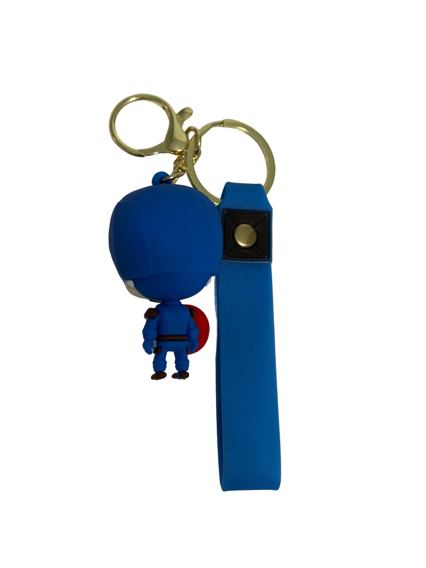 Captain America SKU 3 Marvel PVC Keychain – Collectible Bag Tag