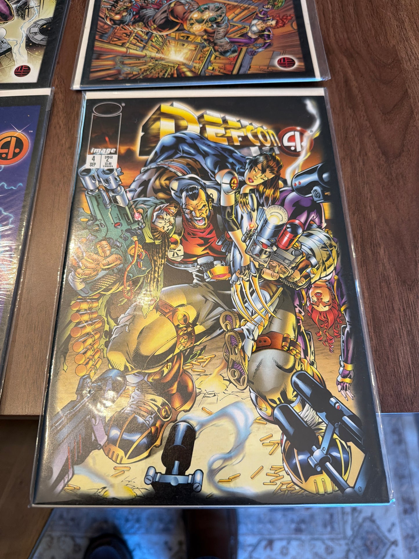 Image Comics Defcon 4 #1–4 – Lot of 6 w/ 3 Variant #1s – VF/NM*