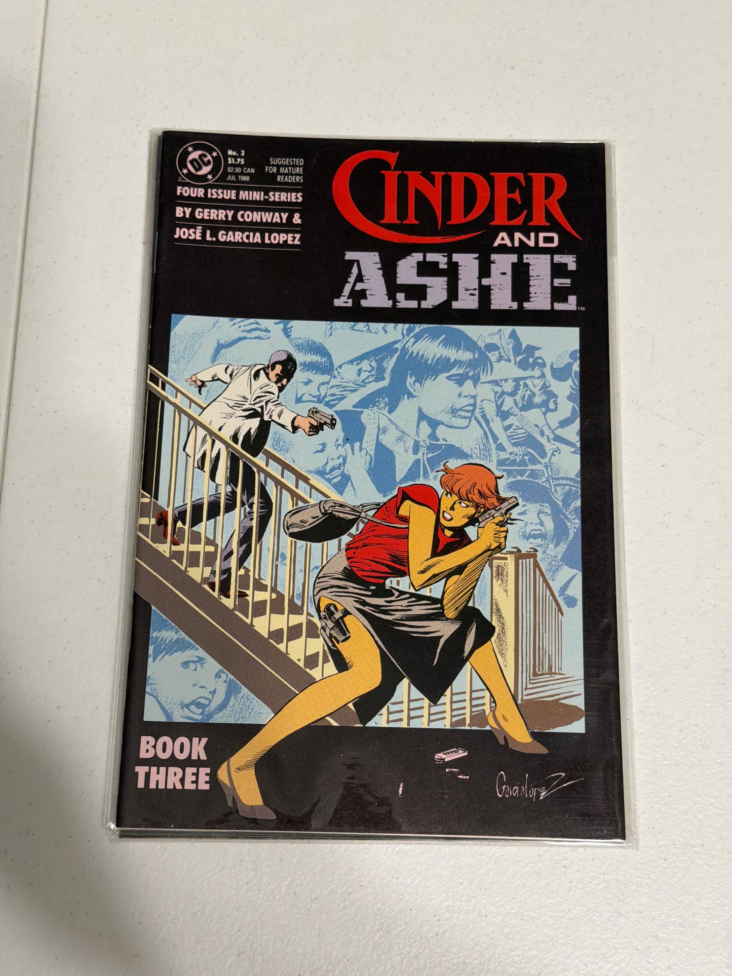 Cinder & Ash #1-4 Complete Mini-Series (1984) DC Comics | Near Mint Condition *