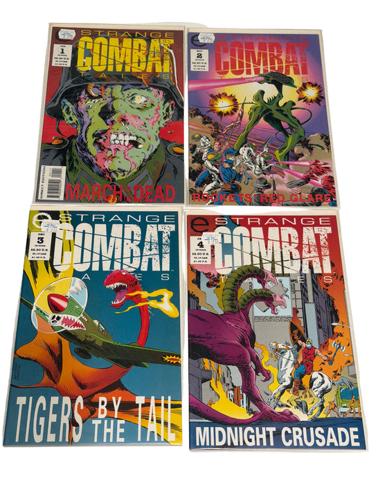 Epic Comics Strange Combat Tales 1-4 Mini Series Near Mint Condition *