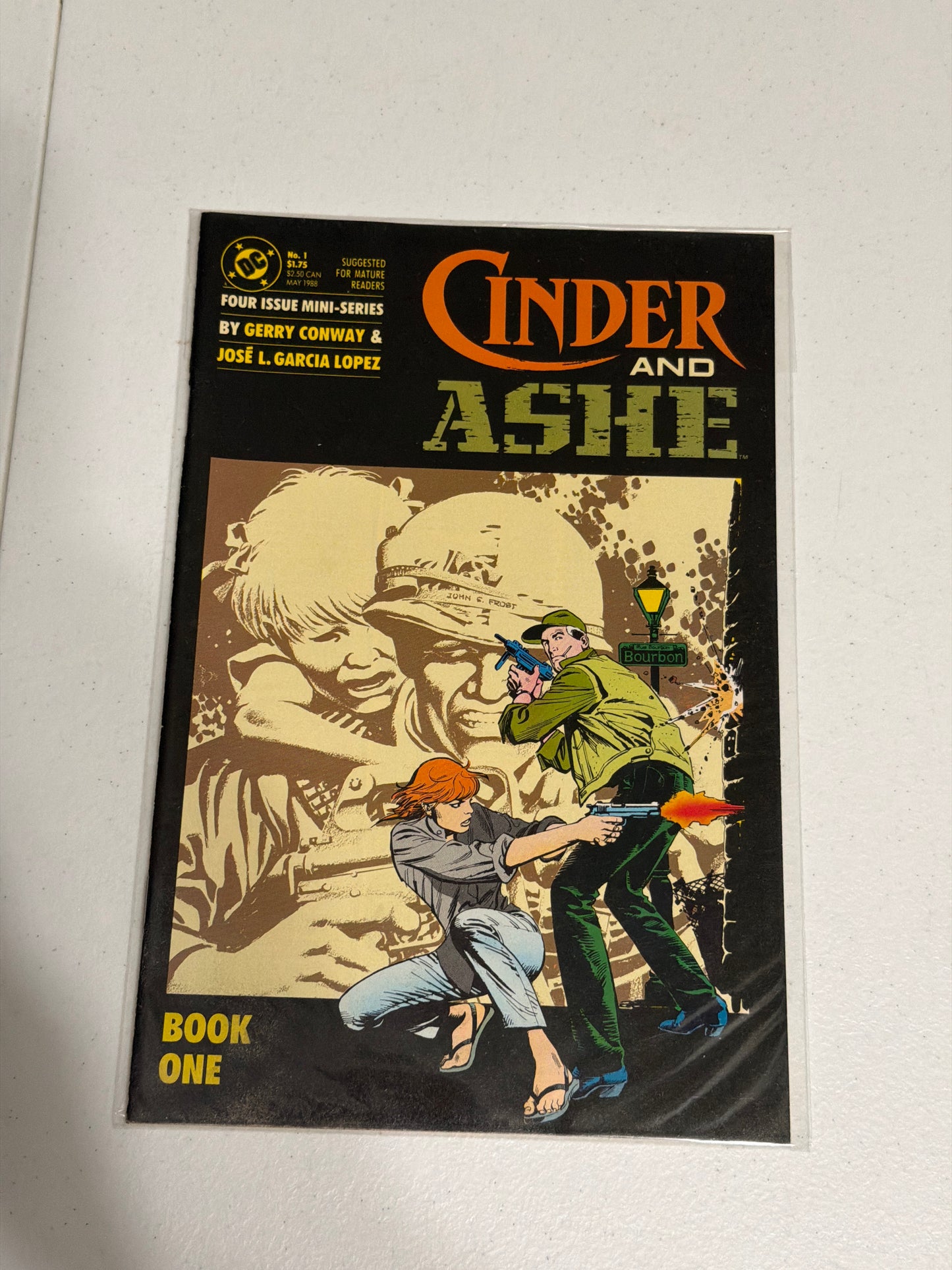 Cinder & Ash #1-4 Complete Mini-Series (1984) DC Comics | Near Mint Condition *