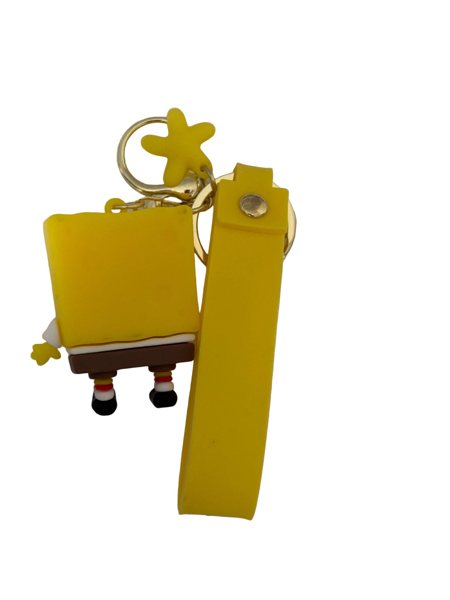 Sponge Bob Square Pants TV Themed PVC Keychain