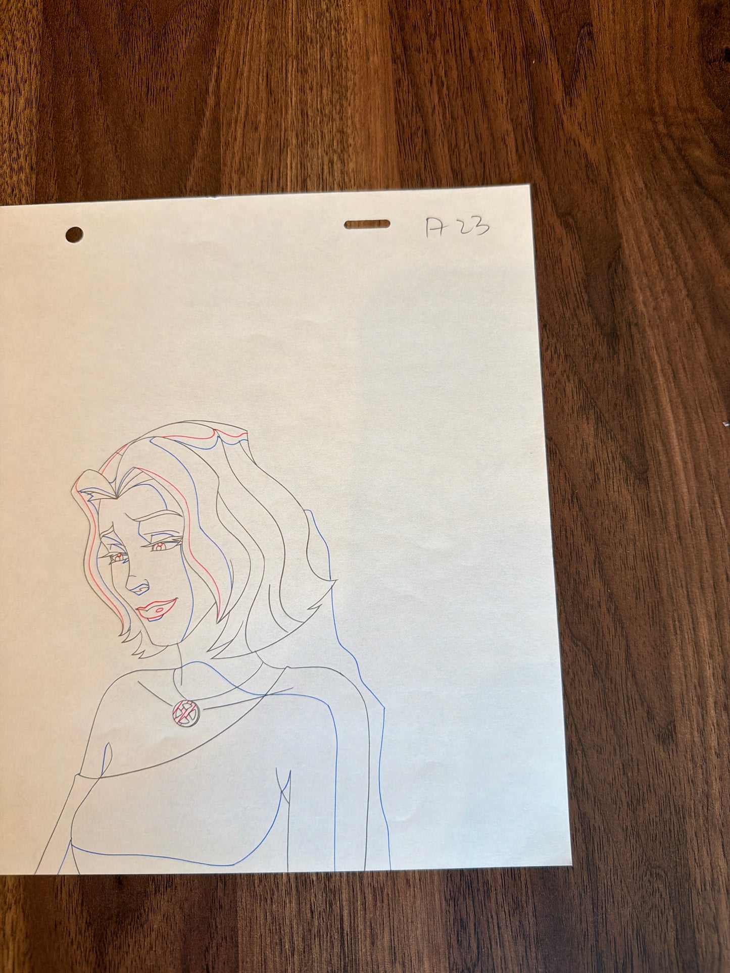 Wolverine and the X-Men Original Production Art Lot - Kitty Pryde Sequence Set Ep 1 COA Not Included