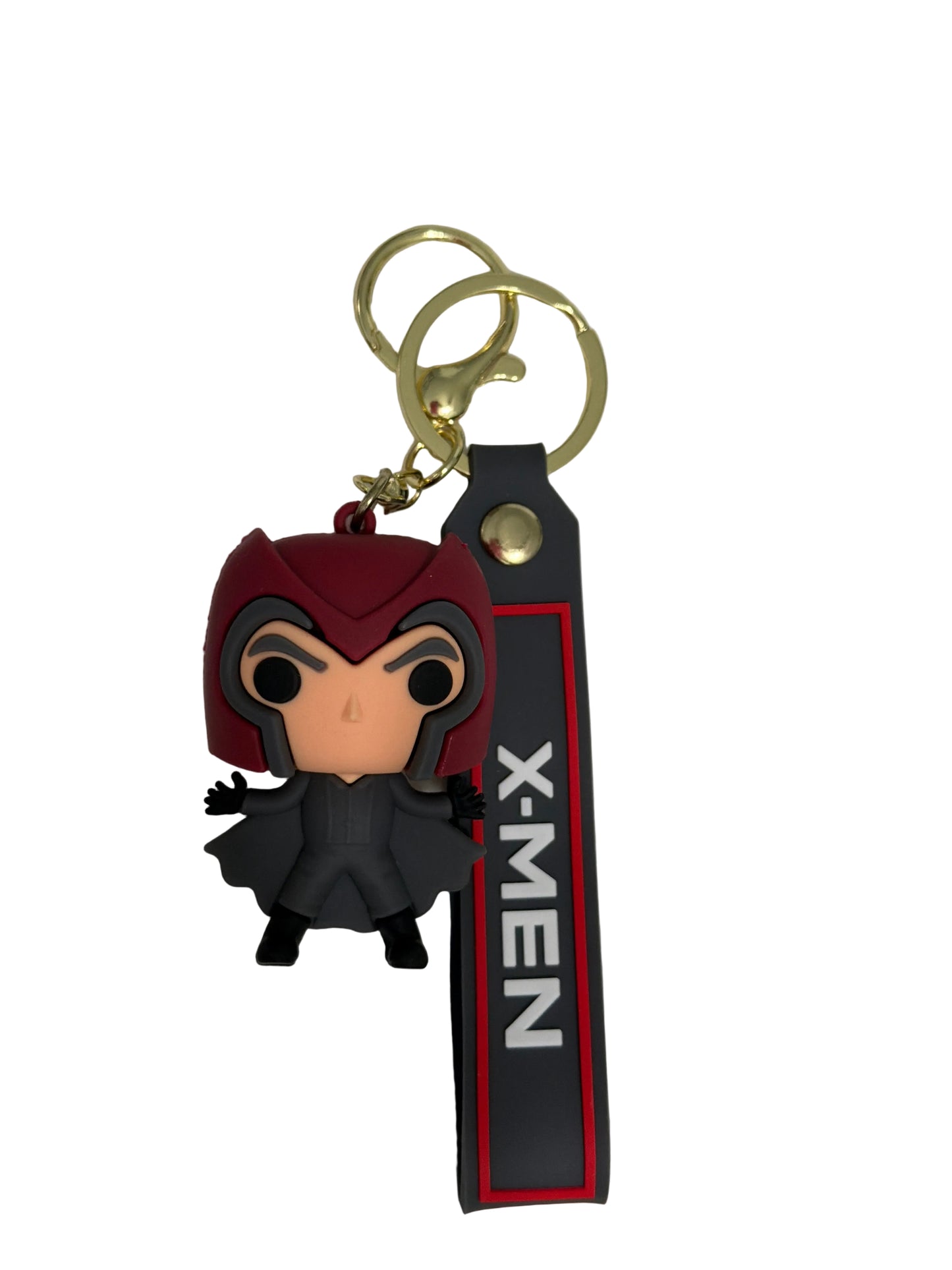 Magneto X-Men PVC Keychain – Marvel Collectible Bag Tag
