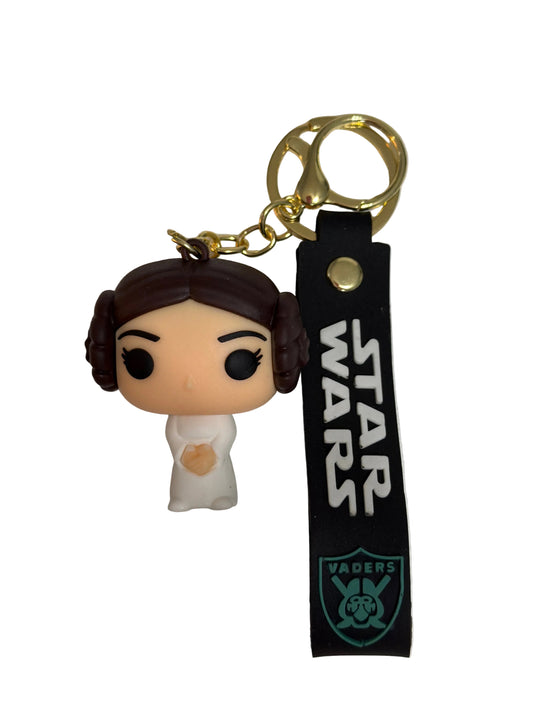 Princess Leia PVC Keychain — Star Wars Collector Series