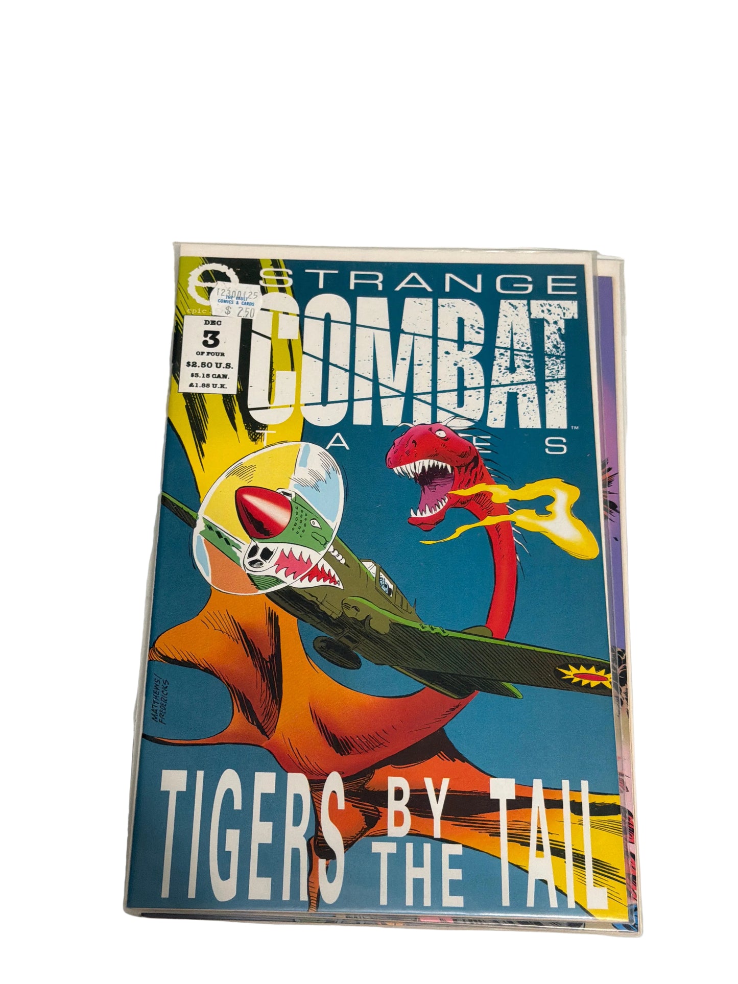 Epic Comics Strange Combat Tales 1-4 Mini Series Near Mint Condition *