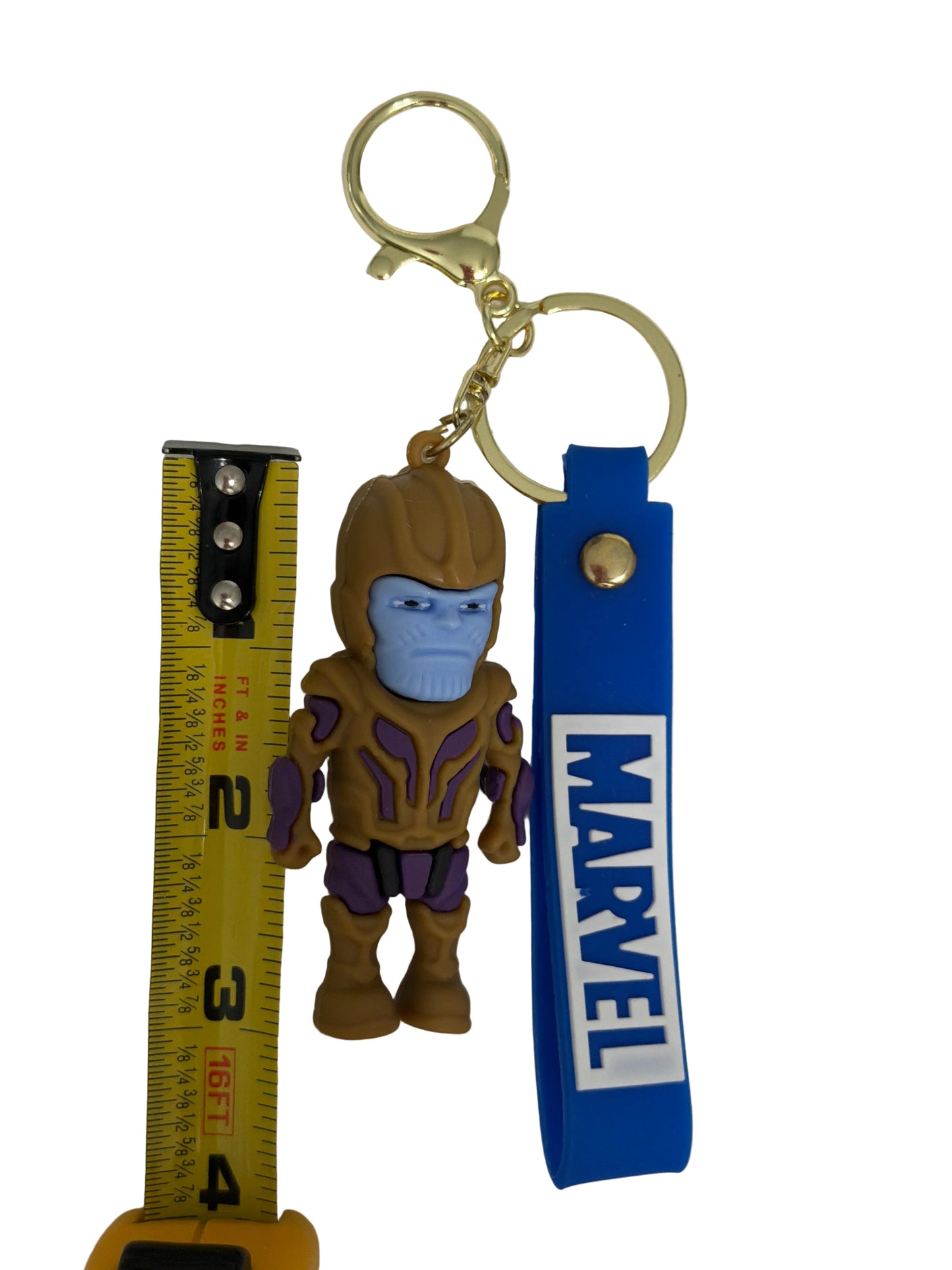 Thanos PVC Keychain – Marvel Villain Collectible Bag Tag