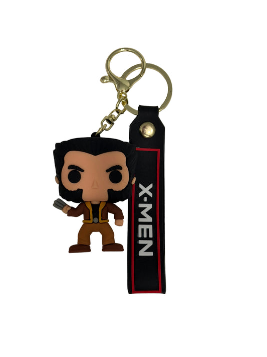 Wolverine X-Men PVC Keychain – Marvel Collectible Bag Tag