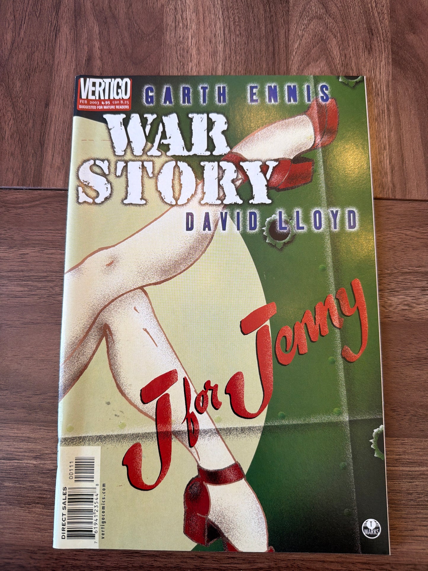 War Story By Garth Ennis Lot of 7 Near Mint Condition *