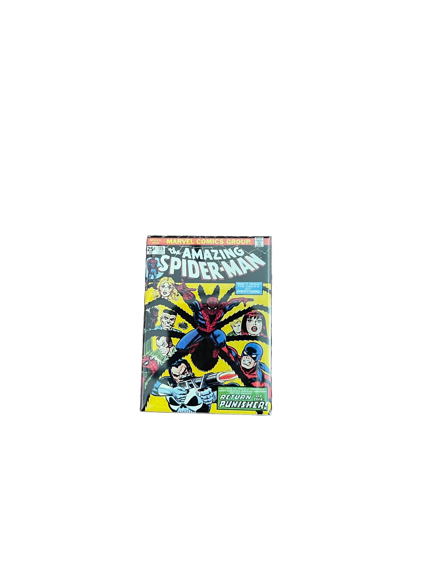 Amazing Spider-Man # 135 Comic Cover Magnet (3.5 x 2.5 inch)
