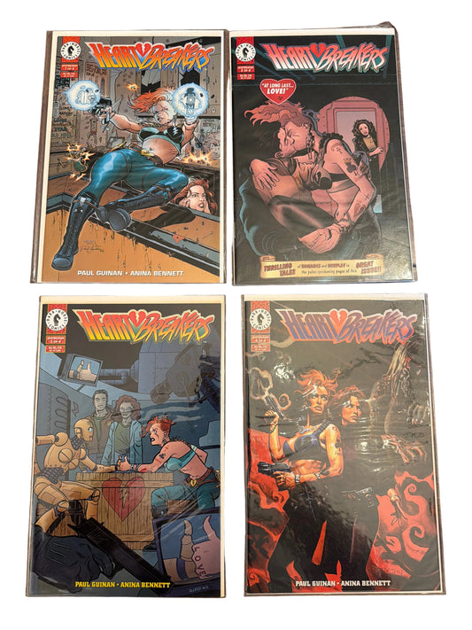 Heart Breakers 1-4 Near Mint Condition Dark Horse Comics*