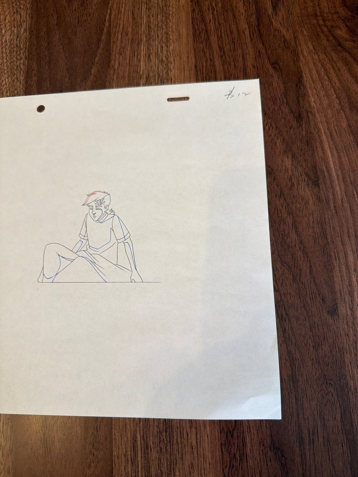 Wolverine and the X-Men Original Production Art - Rogue & Nightcrawler Dual-Layer Matching Set COA Not Included