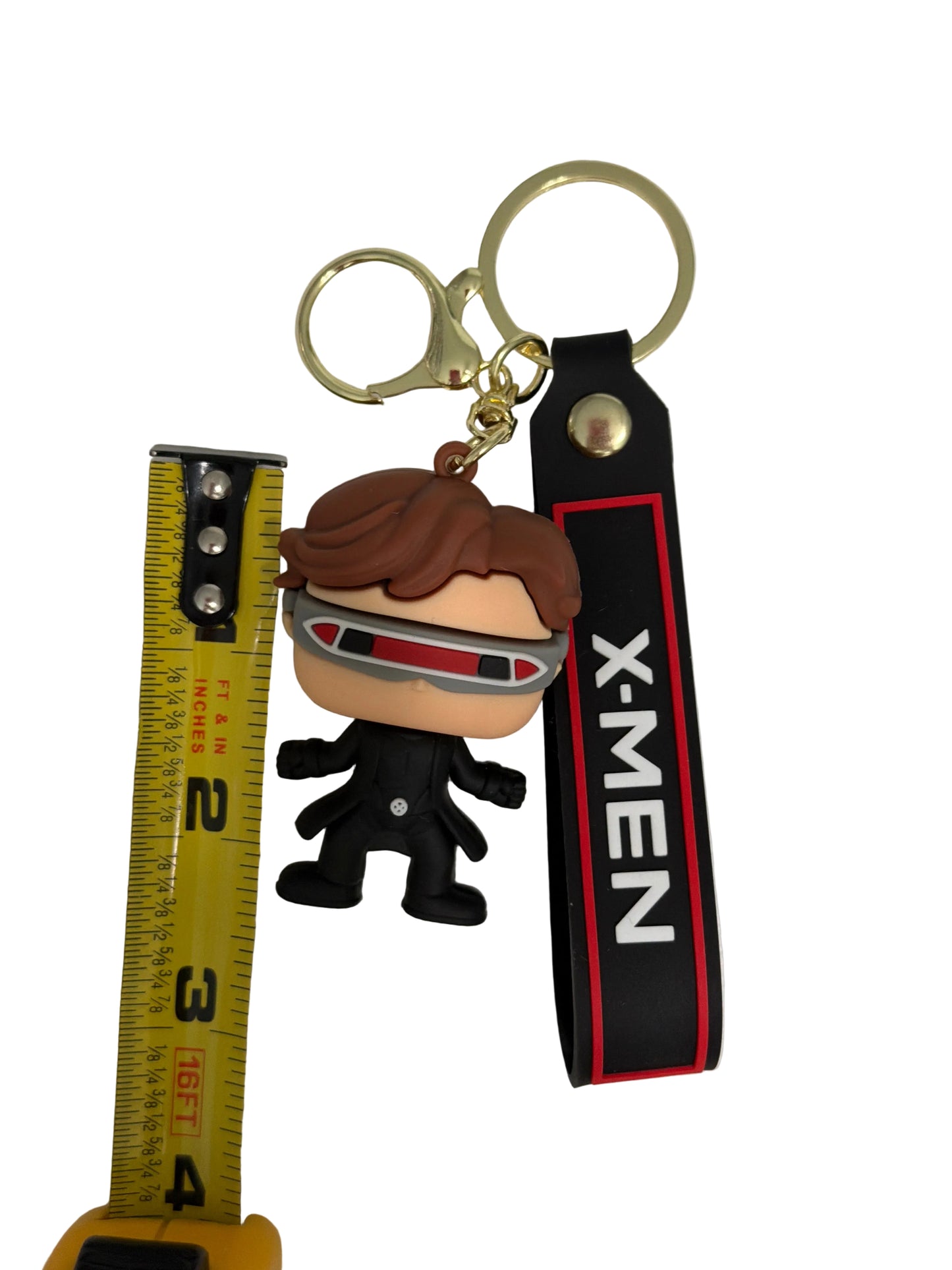 Cyclops X-Men PVC Keychain – Marvel Collectible Bag Tag