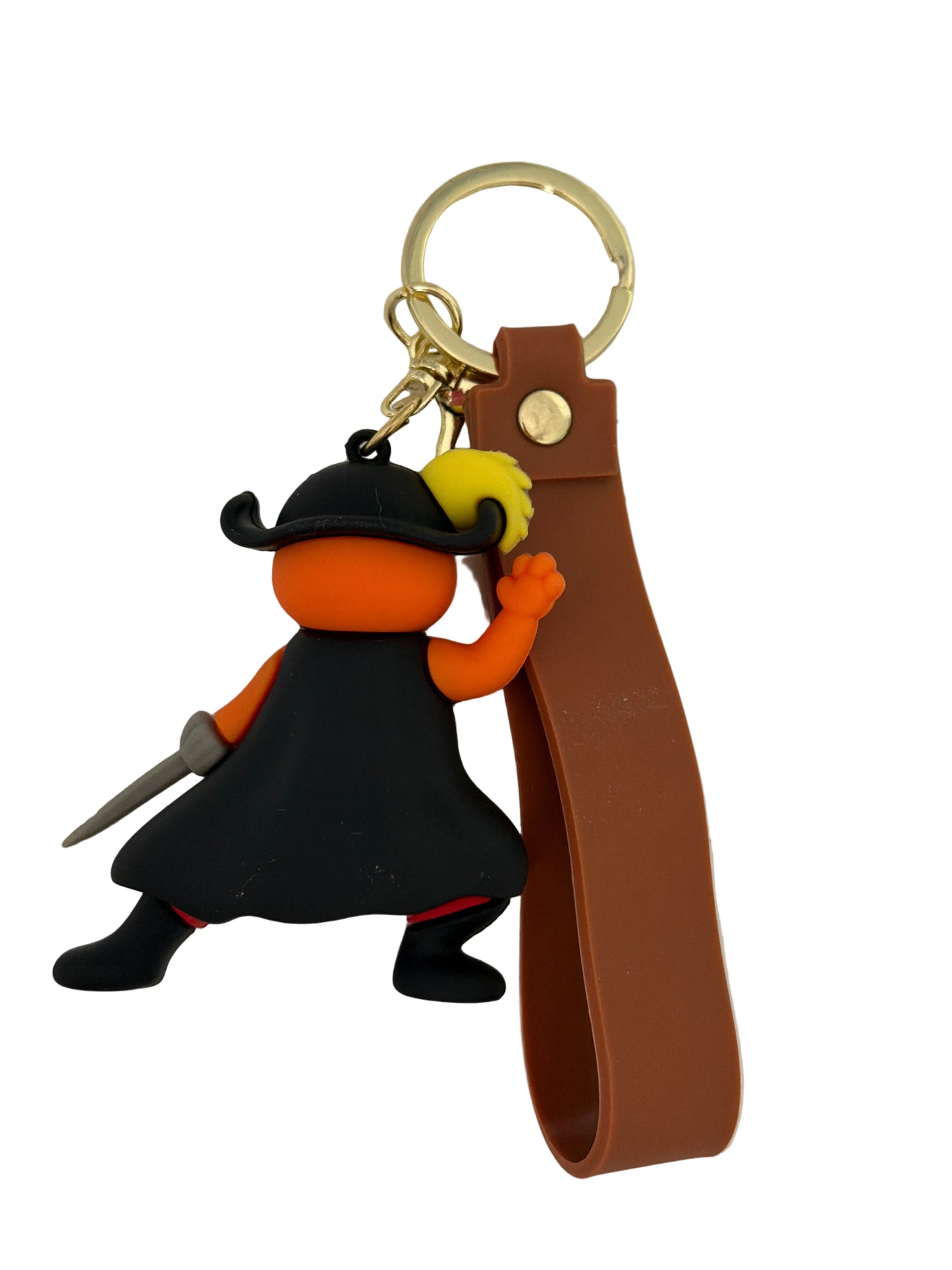Puss ,Shrek TV Themed PVC Keychain