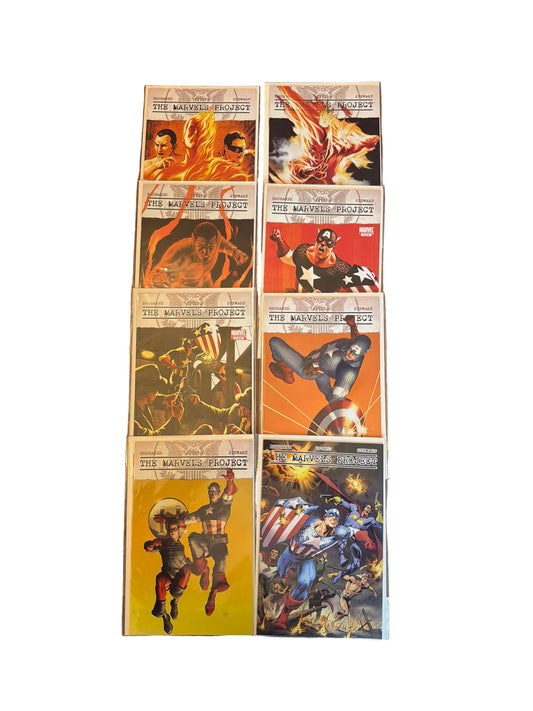 The Marvels Project 1-8 With Some Variant Issues Fine to Near Mint Condition *