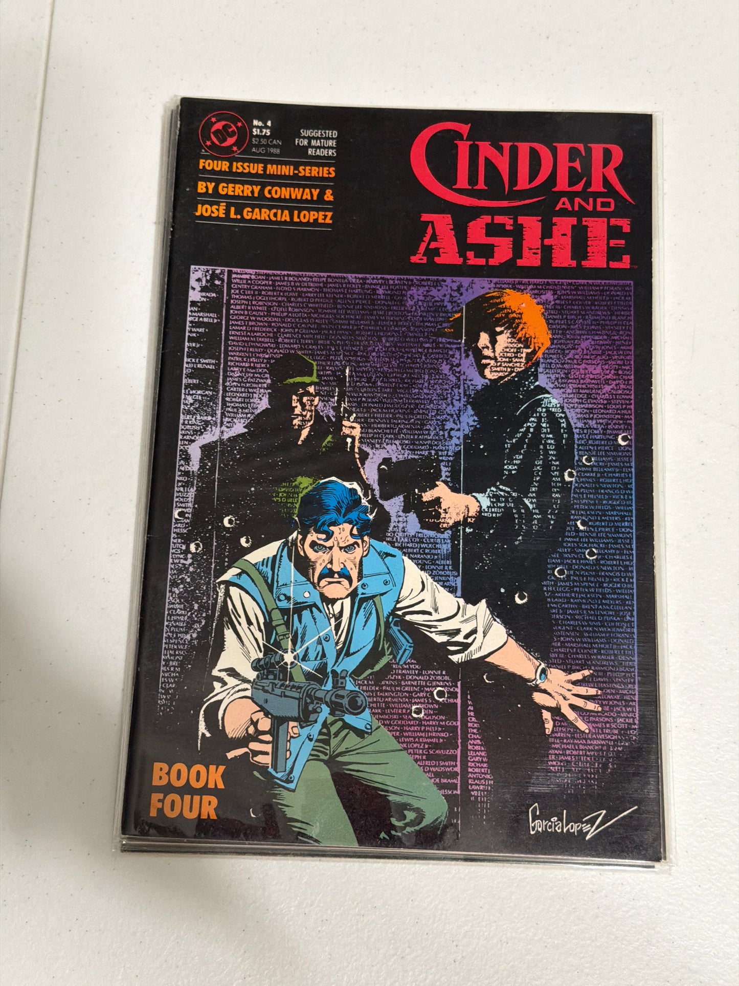 Cinder & Ash #1-4 Complete Mini-Series (1984) DC Comics | Near Mint Condition *