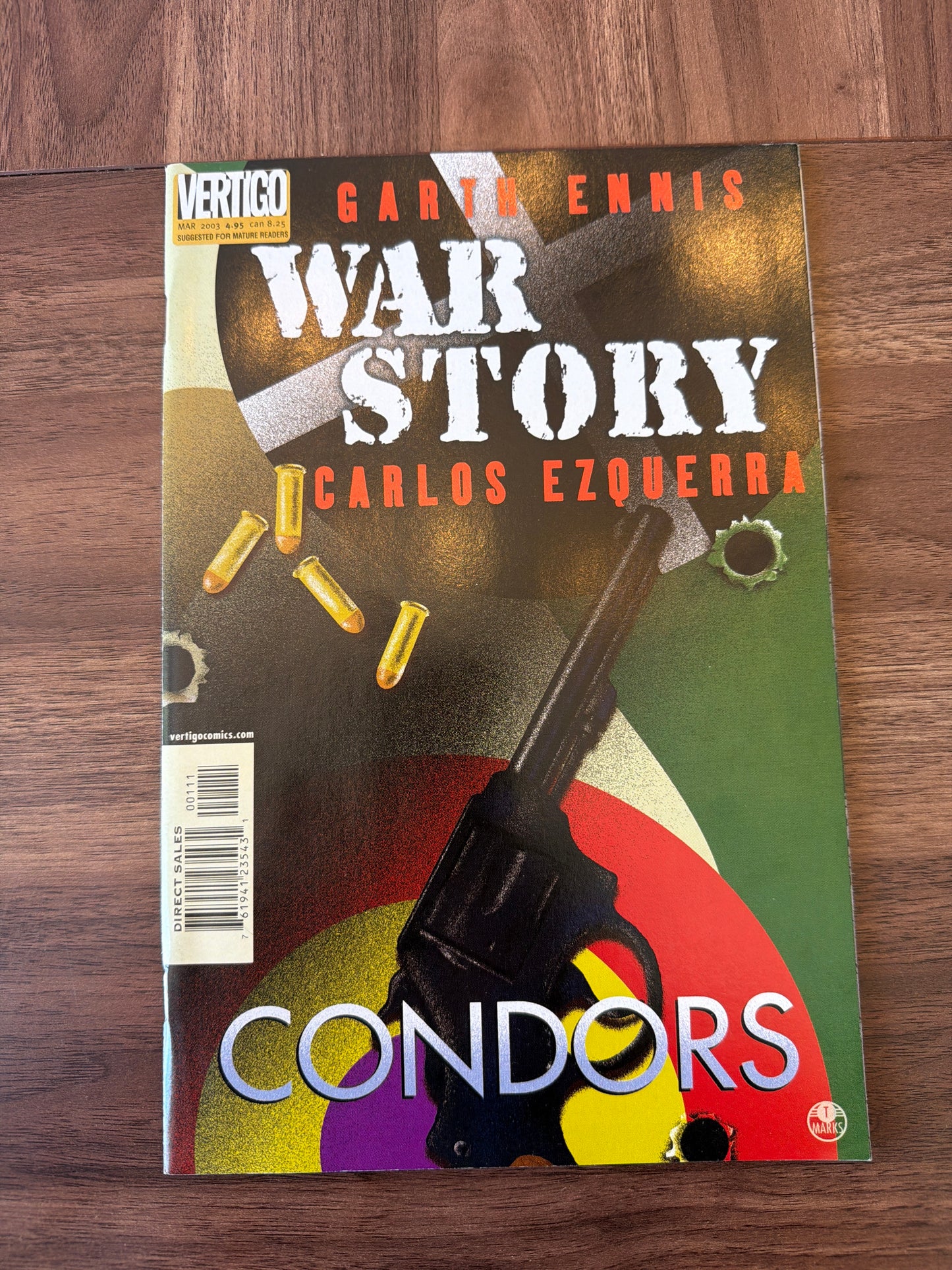 War Story By Garth Ennis Lot of 7 Near Mint Condition *
