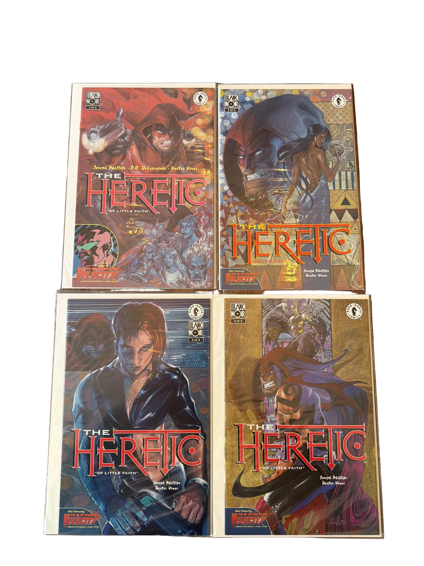 The Heretic Dark Horse Comics 1-4 Nm Condition *