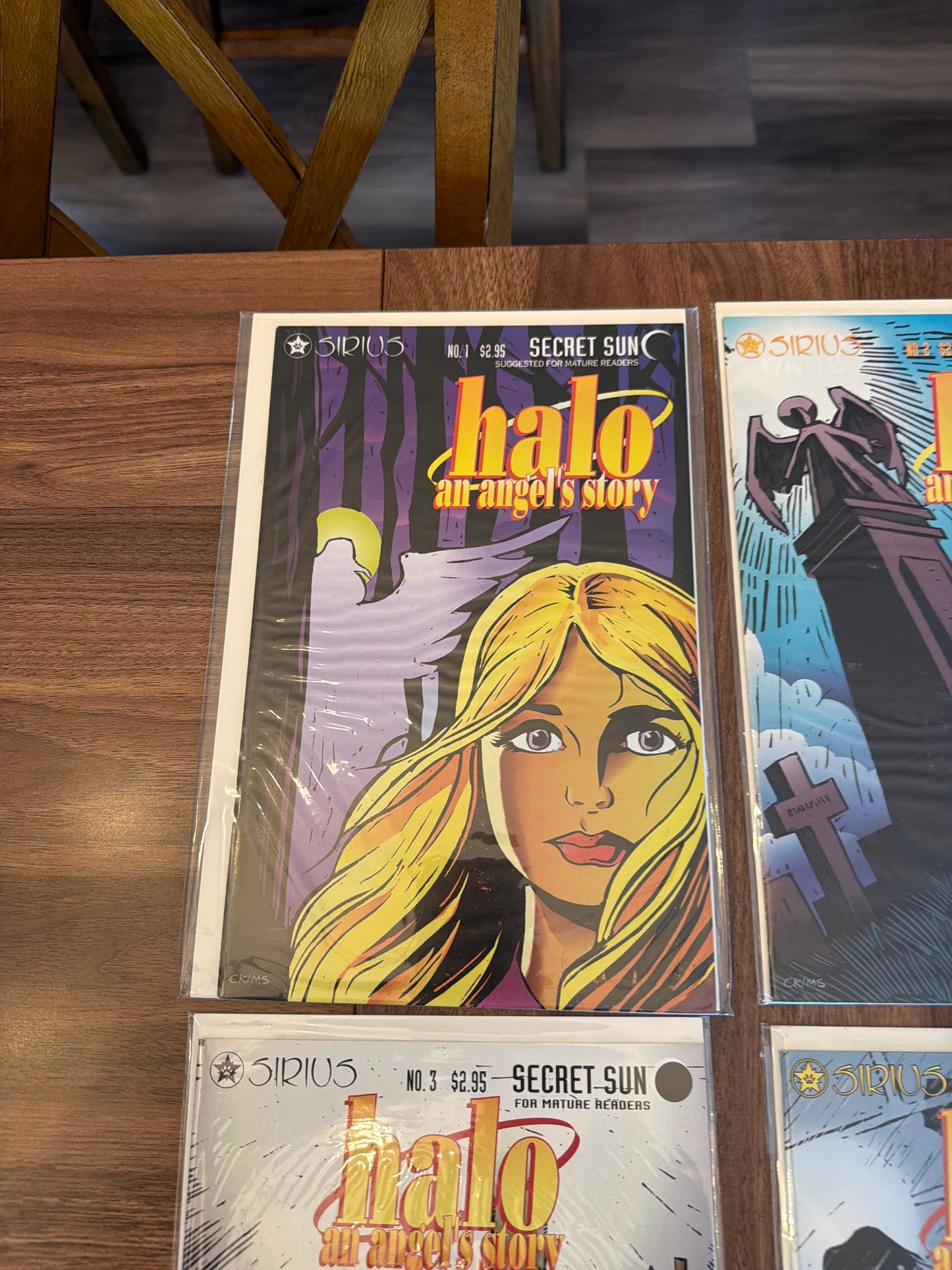 Sirius Comics Halo: An Angel's Story #1–4 Complete Mini Series – Near Mint*