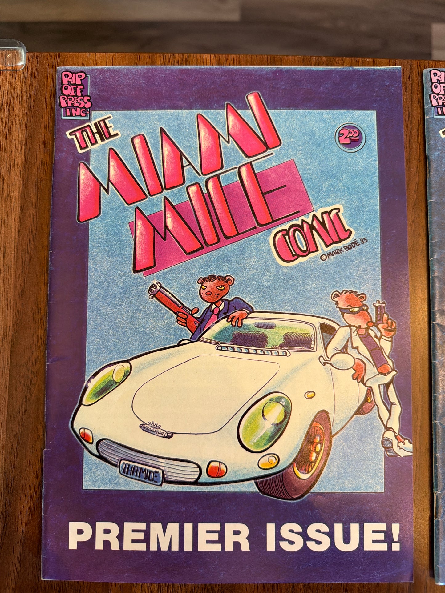 Miami Mice #1 (2nd & 3rd Print) #2 #3 #4 Rip Off Press VG/FN Condition Lot of 5