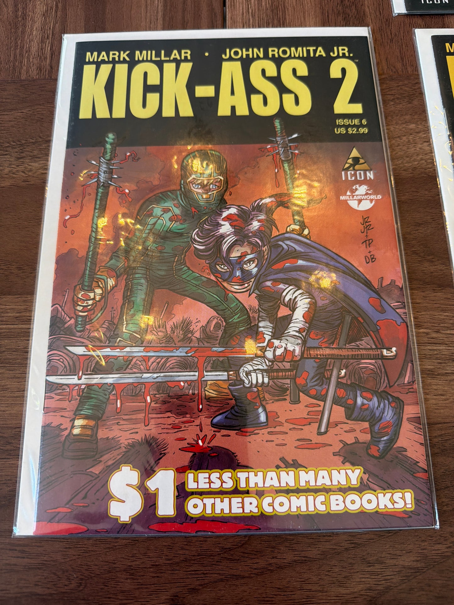 Kick-Ass 2 #1–6 Complete Set — Icon Comics (Near Mint)*